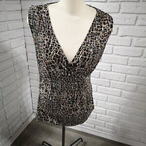 Nine & Co. by Nine West Ladies Size XL Sleeveless V-neck Top